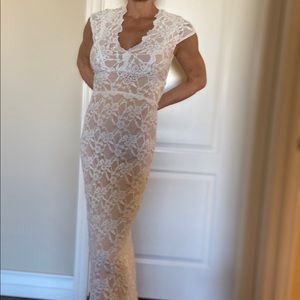 Nightcap white dress (beach wedding dress)